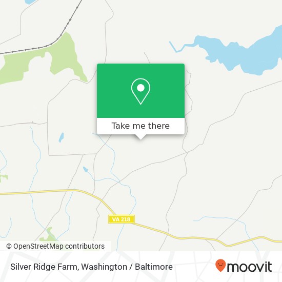 Mapa de Silver Ridge Farm