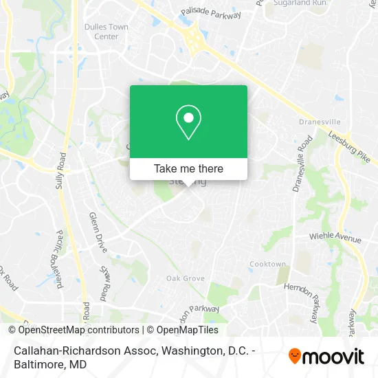 Callahan-Richardson Assoc map