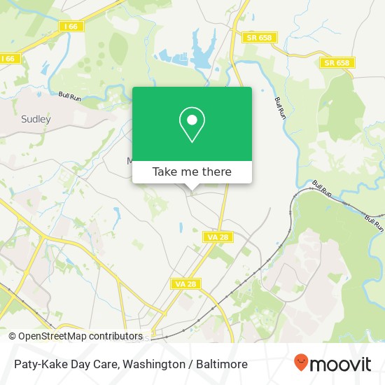 Paty-Kake Day Care map