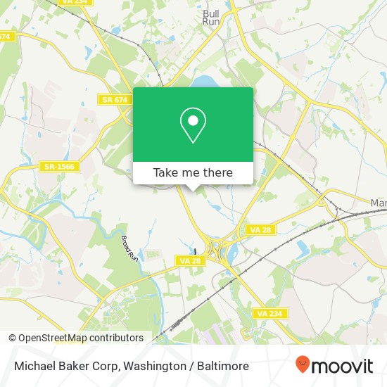 Michael Baker Corp map