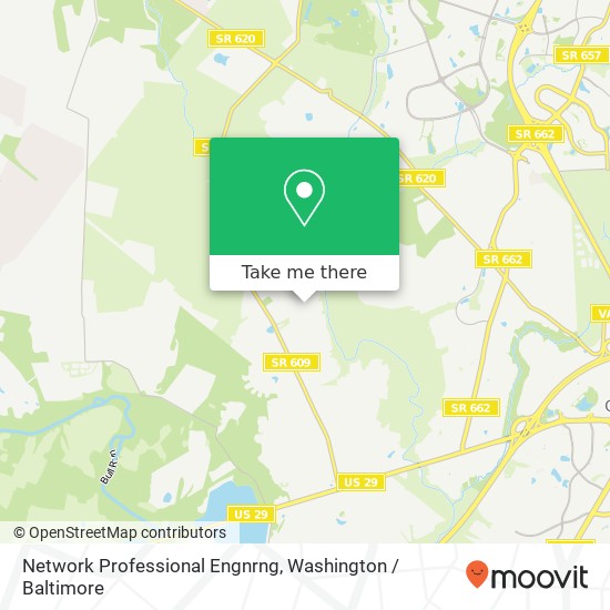 Mapa de Network Professional Engnrng