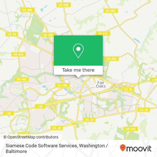 Mapa de Siamese Code Software Services