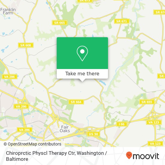 Mapa de Chiroprctic Physcl Therapy Ctr