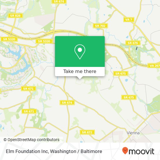 Mapa de Elm Foundation Inc