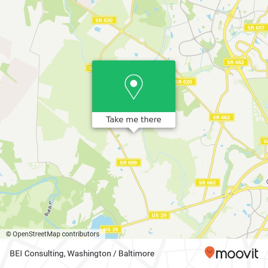 BEI Consulting map