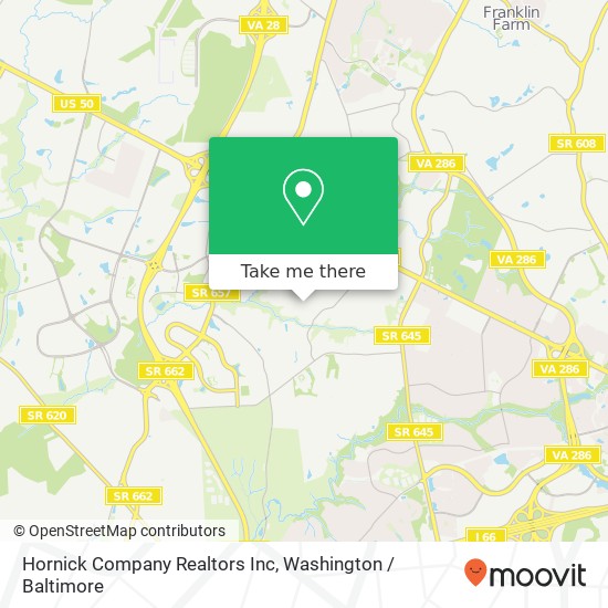 Mapa de Hornick Company Realtors Inc