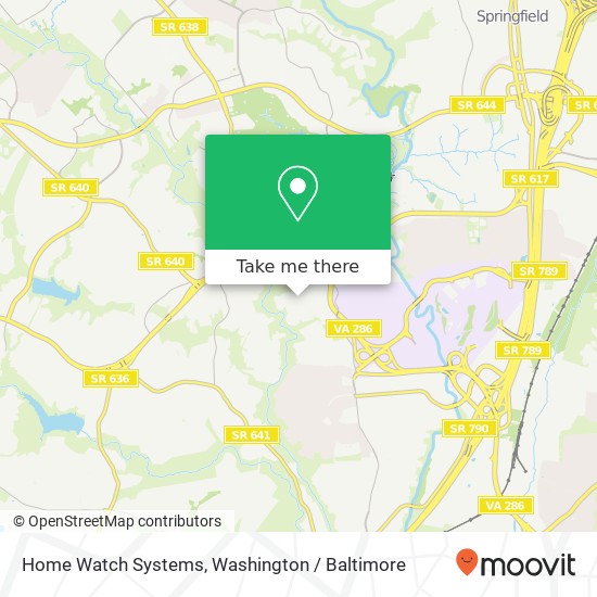 Home Watch Systems map