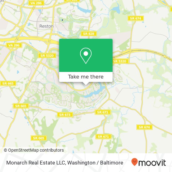 Mapa de Monarch Real Estate LLC