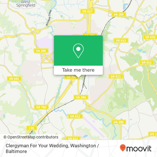 Mapa de Clergyman For Your Wedding