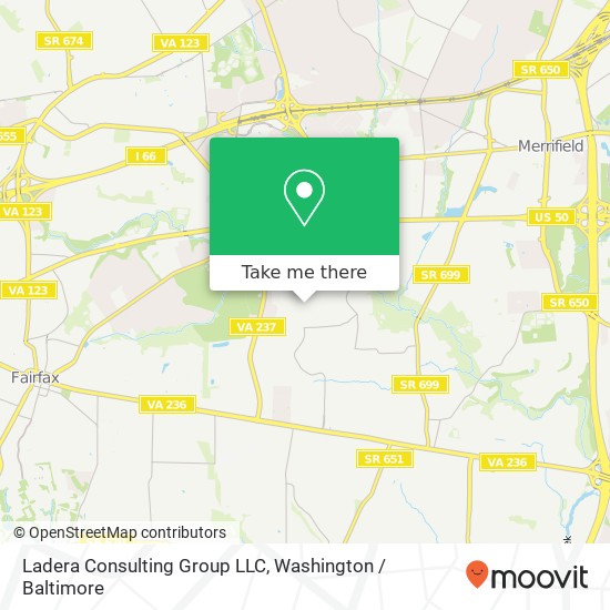 Ladera Consulting Group LLC map