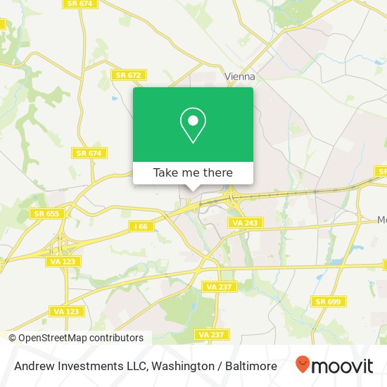 Mapa de Andrew Investments LLC