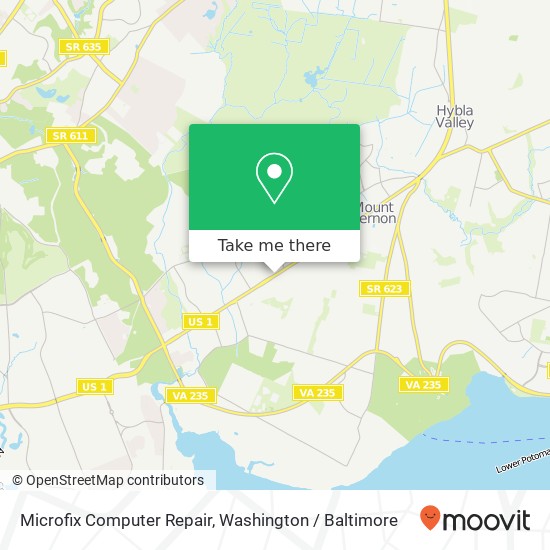 Mapa de Microfix Computer Repair