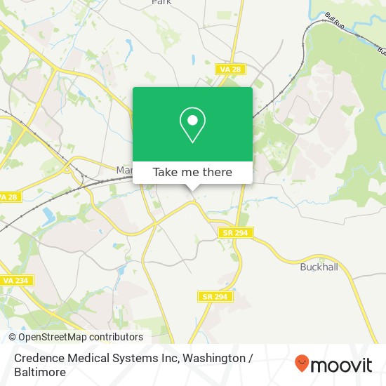 Credence Medical Systems Inc map