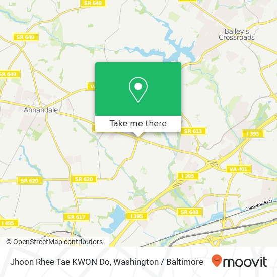 Mapa de Jhoon Rhee Tae KWON Do