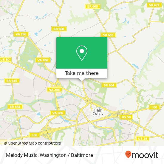 Mapa de Melody Music
