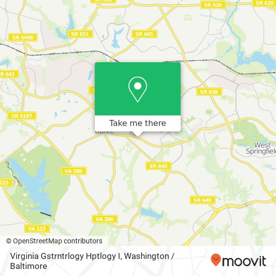 Mapa de Virginia Gstrntrlogy Hptlogy I