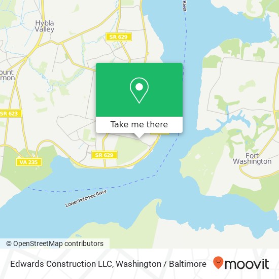 Edwards Construction LLC map