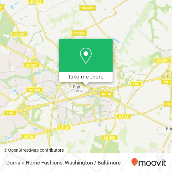 Mapa de Domain Home Fashions