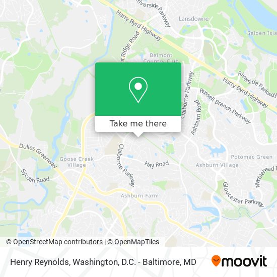 Henry Reynolds map