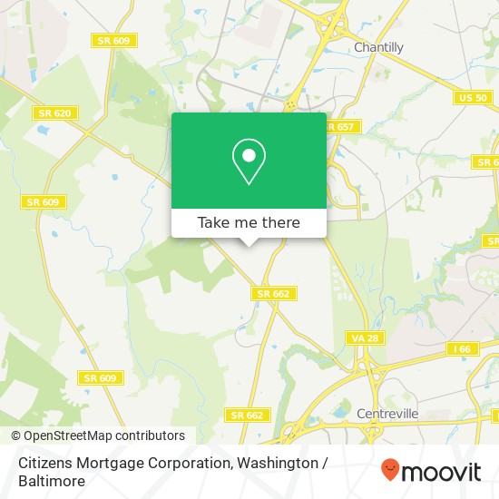 Citizens Mortgage Corporation map