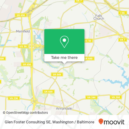 Mapa de Glen Foster Consulting SE