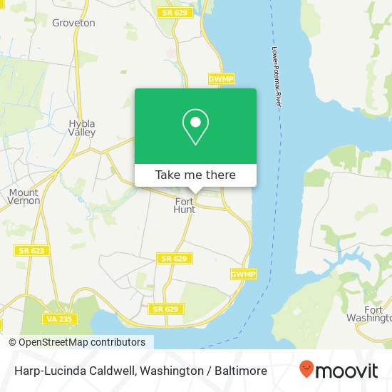 Harp-Lucinda Caldwell map