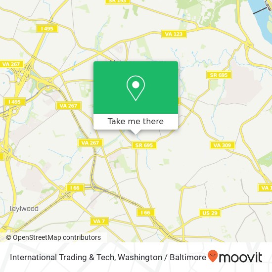 International Trading & Tech map