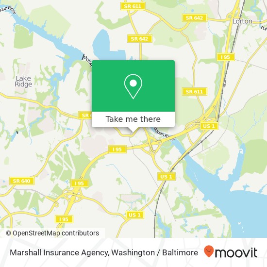 Mapa de Marshall Insurance Agency