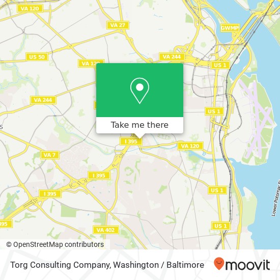 Torg Consulting Company map