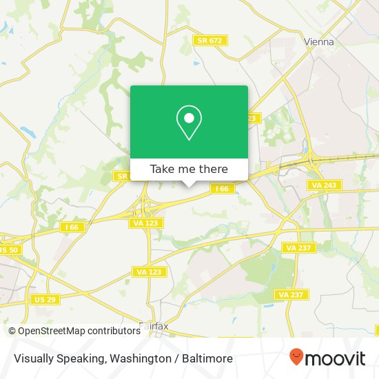 Visually Speaking map