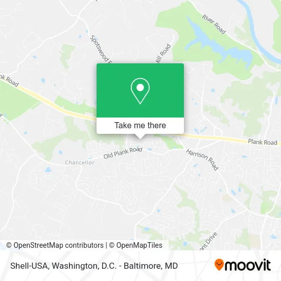 Shell-USA map