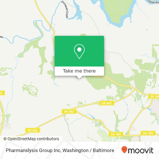 Pharmanslysis Group Inc map