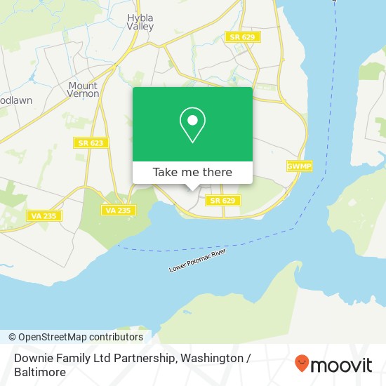 Mapa de Downie Family Ltd Partnership