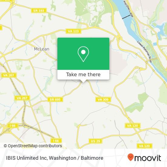 IBIS Unlimited Inc map