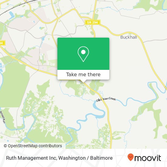 Ruth Management Inc map