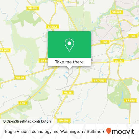 Mapa de Eagle Vision Technology Inc