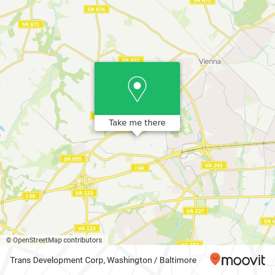 Mapa de Trans Development Corp