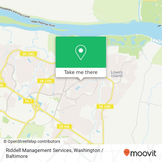 Mapa de Riddell Management Services