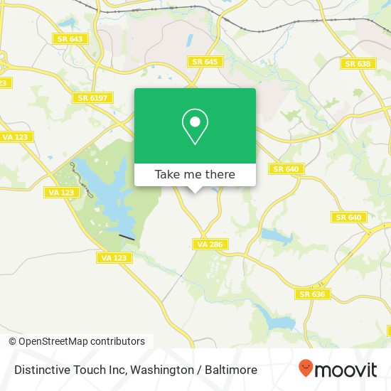 Mapa de Distinctive Touch Inc