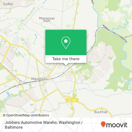 Jobbers Automotive Wareho map