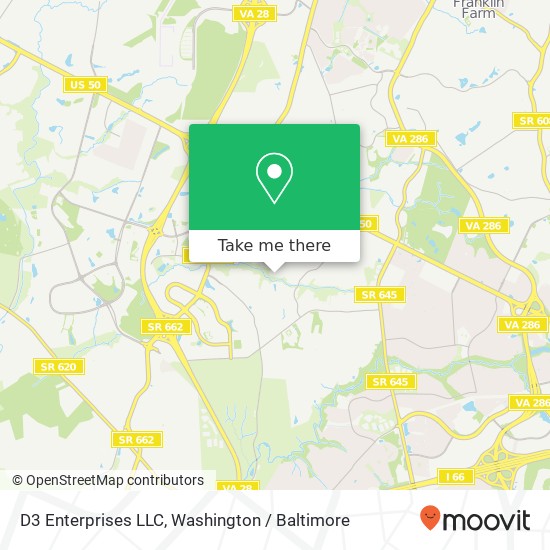 D3 Enterprises LLC map