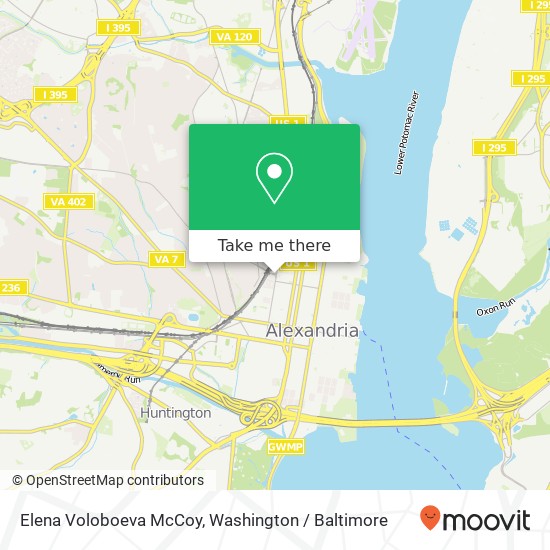 Mapa de Elena Voloboeva McCoy