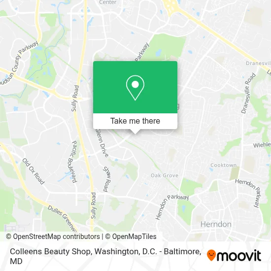 Colleens Beauty Shop map