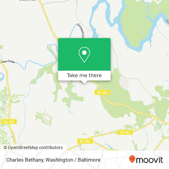 Charles Bethany map