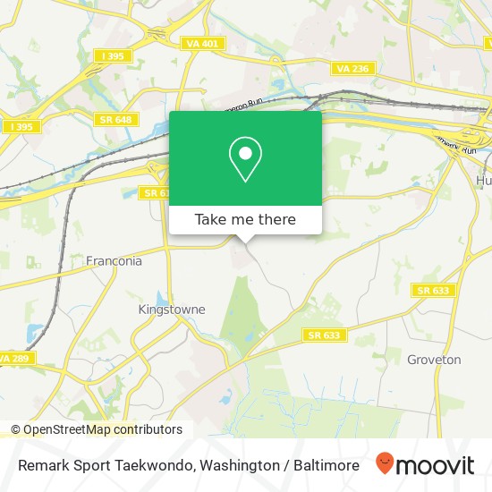 Remark Sport Taekwondo map