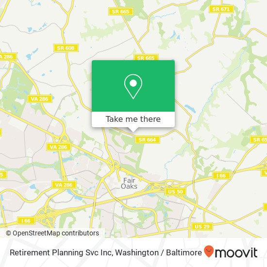 Retirement Planning Svc Inc map