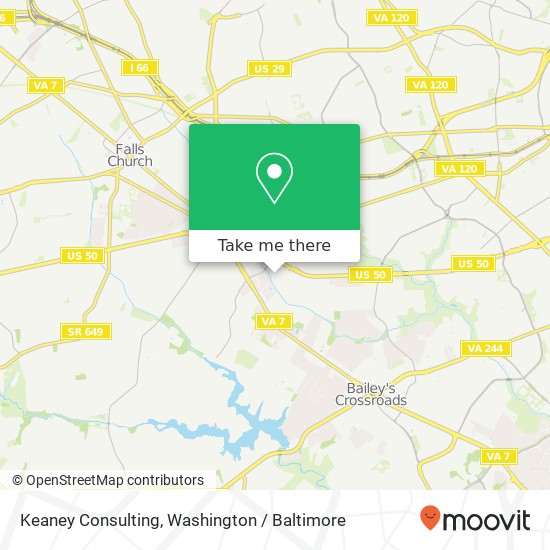 Keaney Consulting map