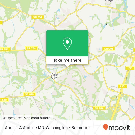 Abucar A Abdulle MD map