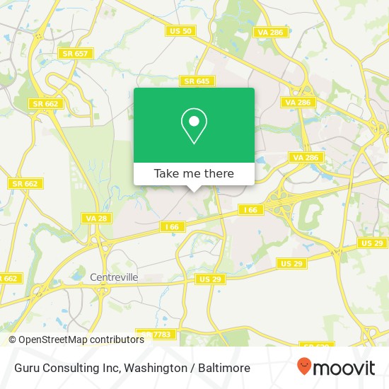 Guru Consulting Inc map