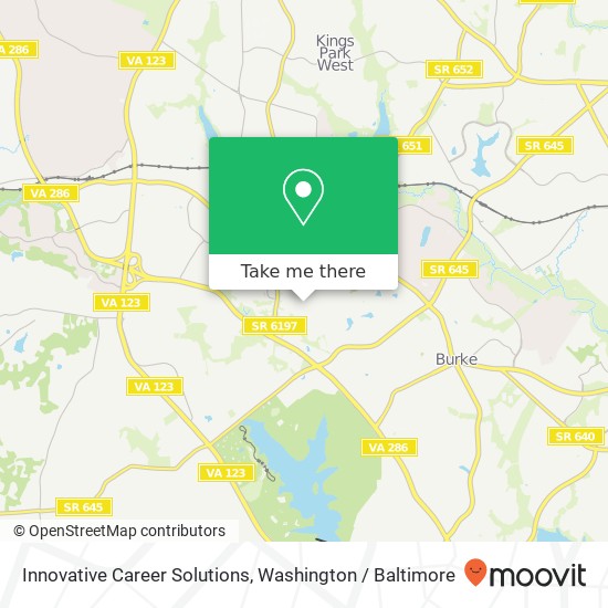 Mapa de Innovative Career Solutions